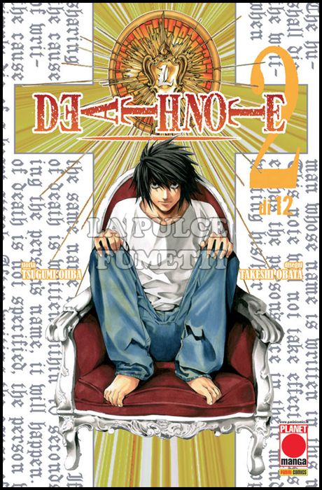 DEATH NOTE #     2  8A RISTAMPA